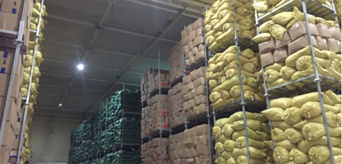 Low temperature refrigeration application - cold storage in food factory-6008集团官方网站
